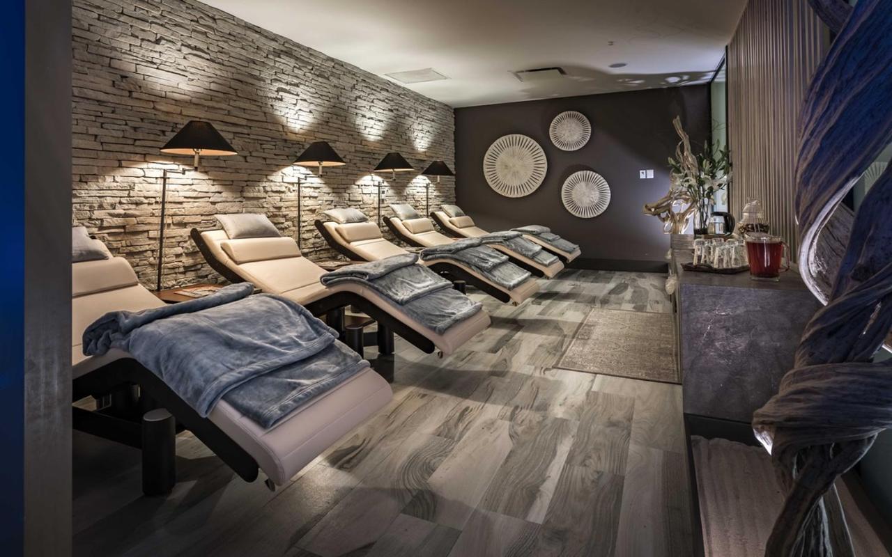 Safi Royal Luxury Valle San Pedro Garza Garcia Eksteriør billede The relaxation room at the spa